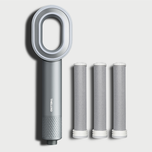 THELUXO Starter Bundle – Duschkopf + 3 Filter (1 GRATIS)